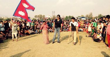 rajesh hamal act earthquake song