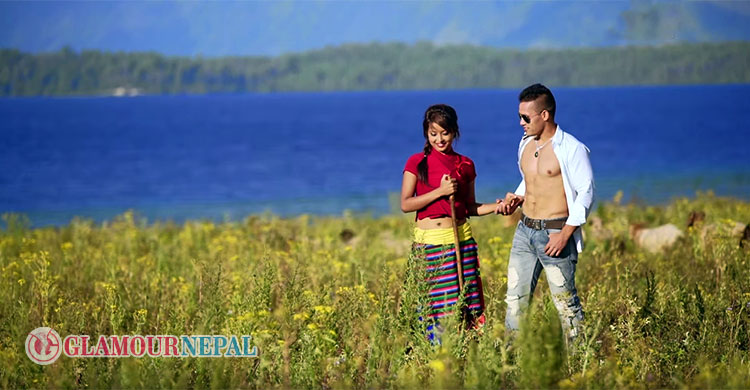 lovely couple in rara lake Nepal