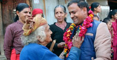 Jitu Nepal Mundre Supported to Earthquake Victims