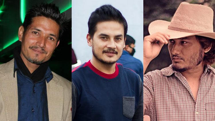 Directors of Nepali Movies : Arpan Thapa, Sudarshan Thapa and Bhupal Singh 