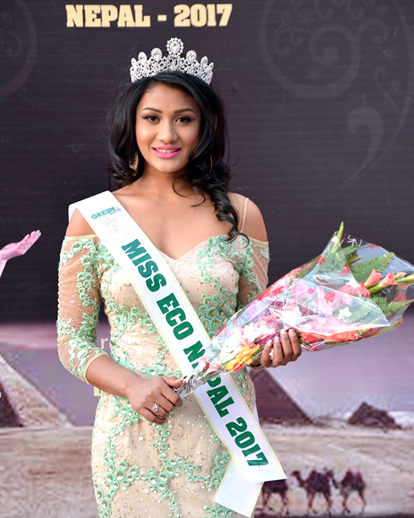 Ronali Amatya Miss Eco Nepal 2017