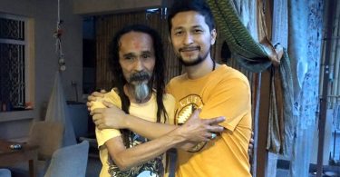 Singer Bipul Chhetri and Ganga Bardan