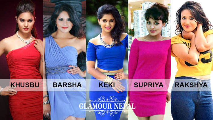 Nepali Model Actress : Khusbu Khadka, Barsha Siwakoti, Keki Adhikari, Supriya Katwal, Raksha Shrestha