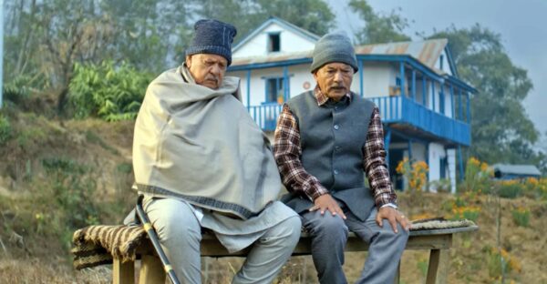 Neer Shah and Madan Krishna Shrestha Screen Shot from the movie trailer