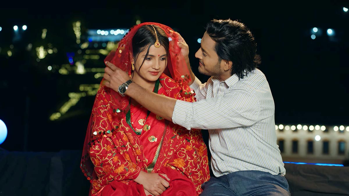 Prabhat Pal and Smarika Dhakal appear together in a teaser scene from their upcoming movie releasing on December 25.