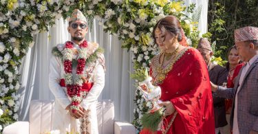 Singer Sunita Dulal's Wedding Image