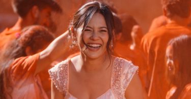 Aakriti Rajbhandari in a scene from the song ‘Kata Chau Mero Phool’ from the movie Kumari.