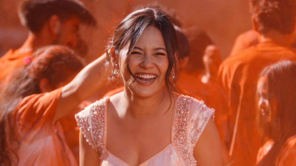 Aakriti Rajbhandari in a scene from the song ‘Kata Chau Mero Phool’ from the movie Kumari.