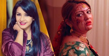 Writer, Director Bensiha Hamal | Actress Barsha Raut - image from the short film Missing Bride