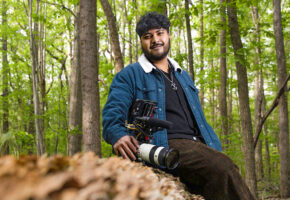 Aayas D. Joshi, a Nepali documentary filmmaker based in New York City.