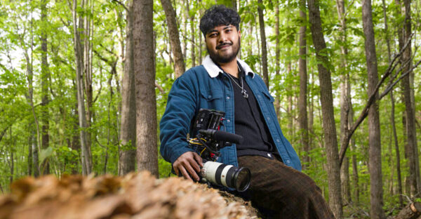 Aayas D. Joshi, a Nepali documentary filmmaker based in New York City.