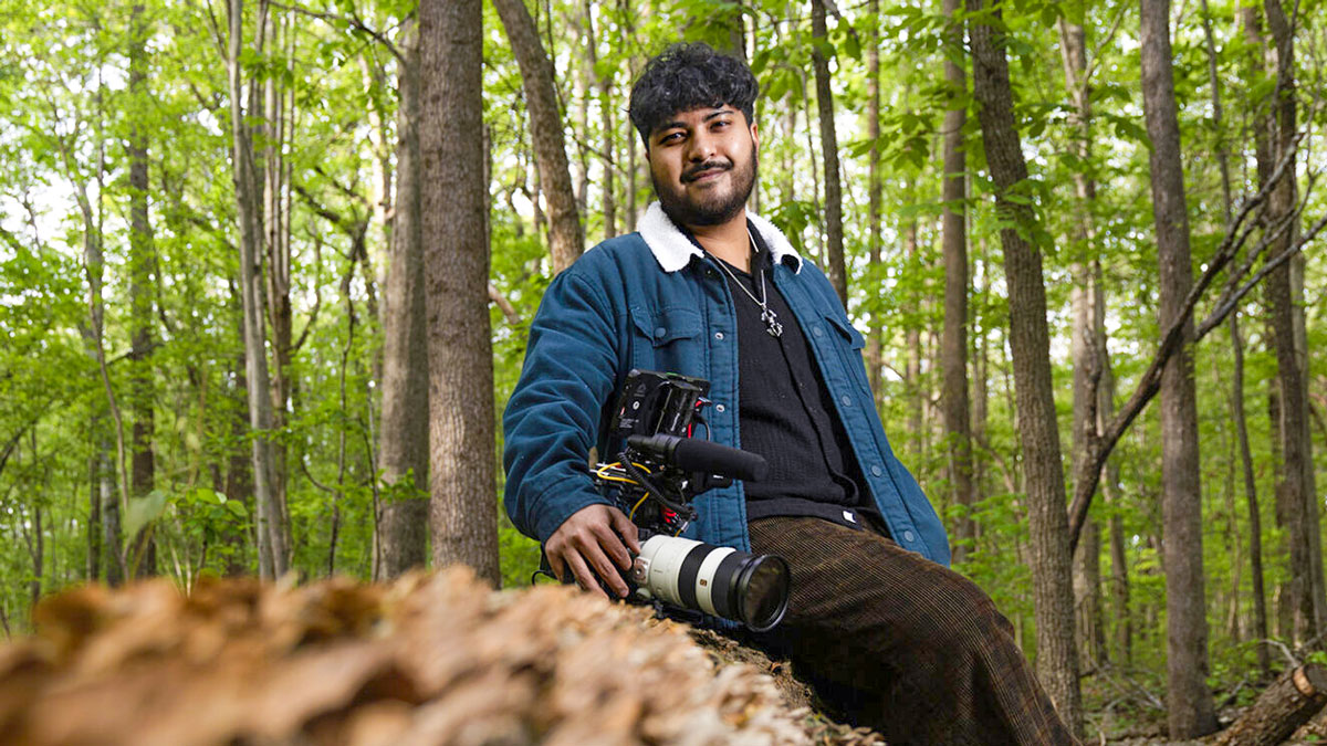 Aayas D. Joshi, a Nepali documentary filmmaker based in New York City.